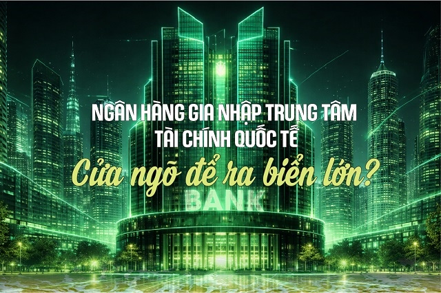 Ngân hàng gia nhập Trung tâm Tài chính Quốc tế: Cửa ngõ để ra biển lớn?