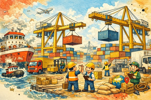 Doanh nghiệp cảng biển hưởng trọn nhịp tăng của xuất nhập khẩu