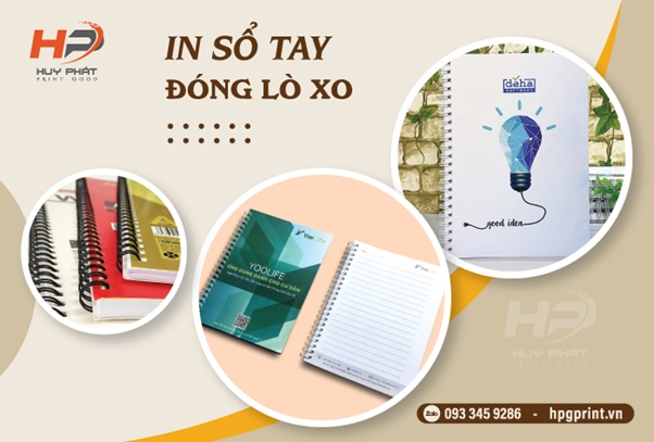In sổ tay theo yêu cầu, chất lượng - In ấn Huy Phát