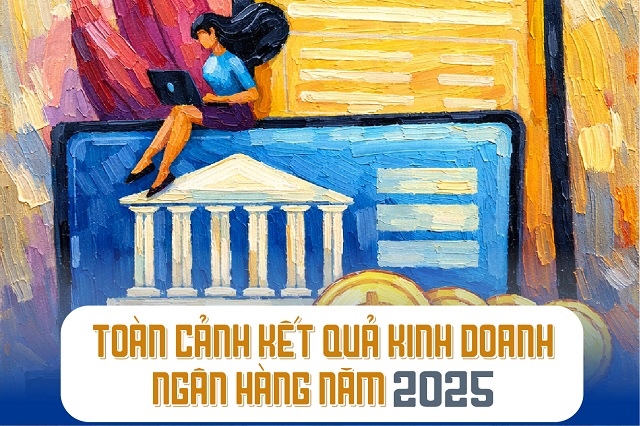 [Infographics] Toàn cảnh kết quả kinh doanh ngân hàng năm 2025