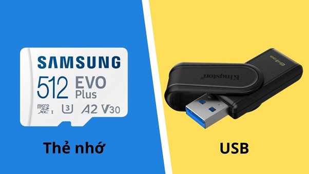 Mở rộng bộ nhớ cho điện thoại và Laptop: Nên mua THẺ NHỚ hay USB tối ưu hơn?