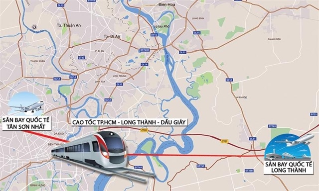 Trung tâm tài chính hàng không với 2 trục Tân Sơn Nhất - Long Thành
