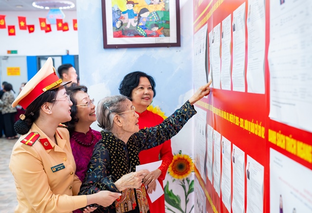 Hơn 93% cử tri cả nước đã đi bầu
