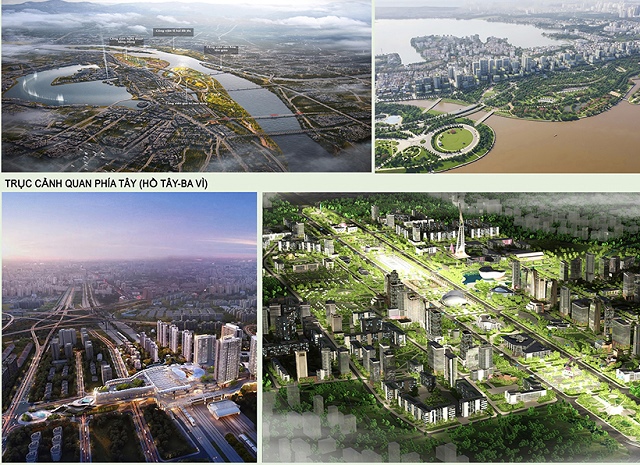 Quy hoạch Thủ đô tầm nhìn 100 năm xác định 9 cực phát triển, 9 trung tâm lớn và 9 trục động lực
