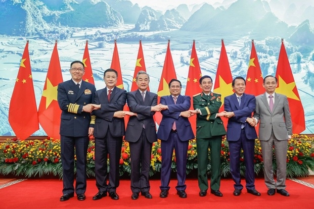Thủ tướng Phạm Minh Chính tiếp các Bộ trưởng Trung Quốc