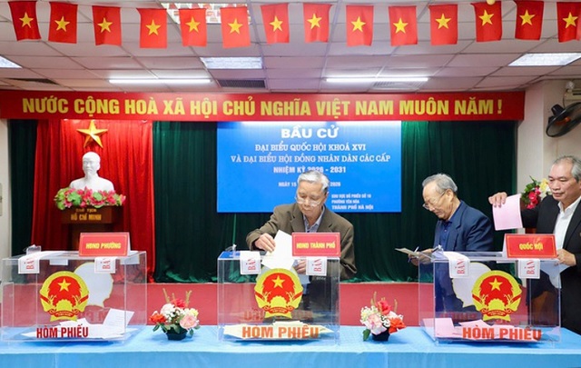 Tỉ lệ cử tri cả nước đi bầu cử đạt trên 99%