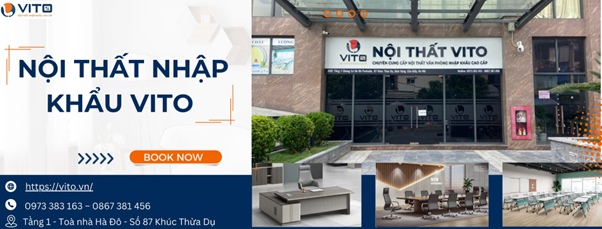 Nội thất VITO gợi ý kích thước chuẩn bàn giám đốc mới nhất