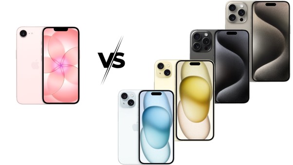 iPhone 15 series vs iPhone 17e, so sánh thông số kỹ thuật chi tiết