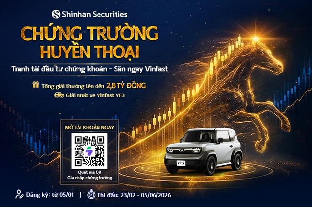 Chứng trường huyền thoại - Cuộc thi đầu tư chứng khoán khủng, 100% có thưởng khi tham gia