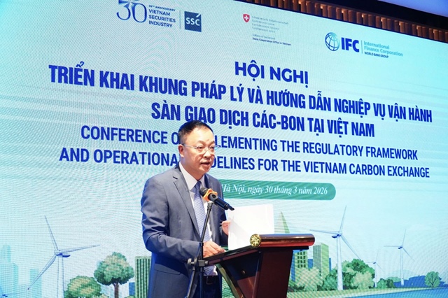 Phó Chủ tịch UBCKNN: Sàn carbon Việt Nam sẽ từng bước được xây dựng và vận hành hiệu quả