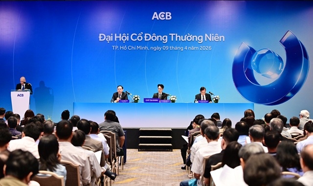 ĐHĐCĐ ACB: Lãi trước thuế quý 1 đạt 5,400 tỷ, mảng bancassurance tăng trưởng 33%