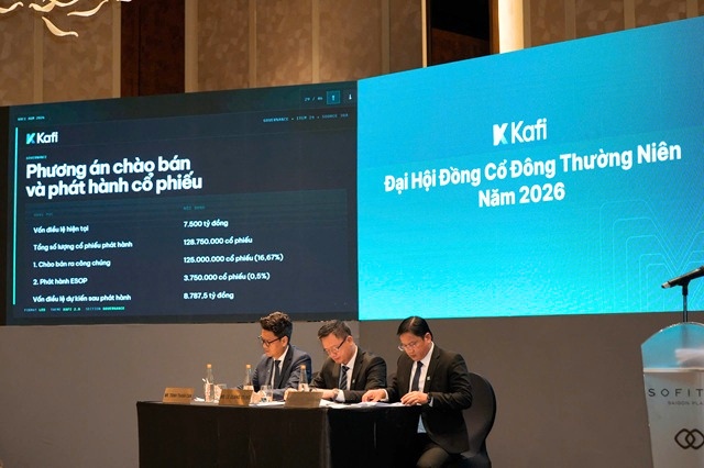 ĐHĐCĐ Kafi: Cho vay margin sẽ là động lực chính, bàn chuyện tăng vốn và niêm yết lên HOSE