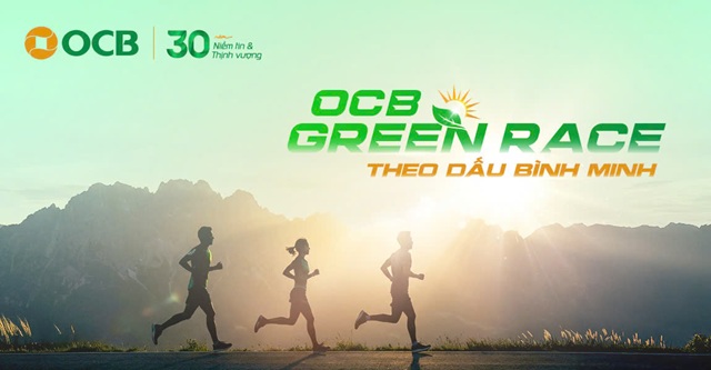 OCB ra mắt giải chạy trực tuyến “Green Race 2026 - Theo dấu Bình Minh”
