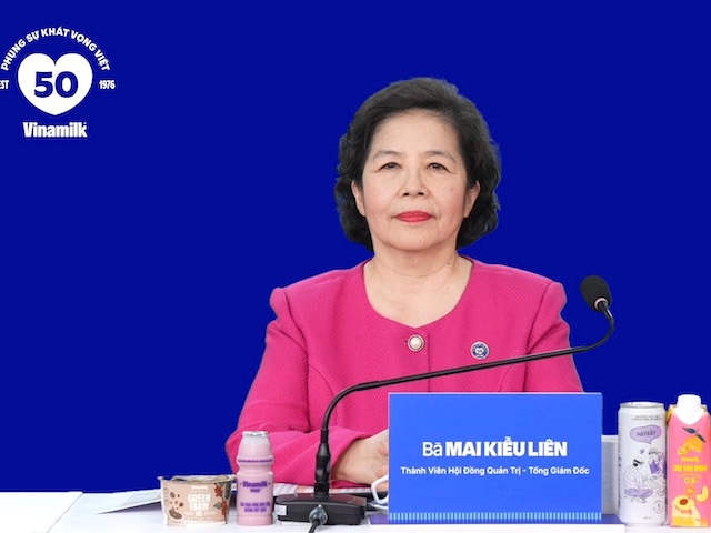 Bà Mai Kiều Liên: Điều mong muốn nhất là có chính sách ESOP trong kỷ niệm 50 năm của Vinamilk