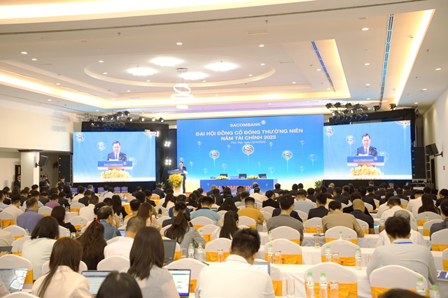 ĐHĐCĐ Sacombank: Nhiệm vụ trong năm 2026 là giảm tỷ lệ nợ xấu