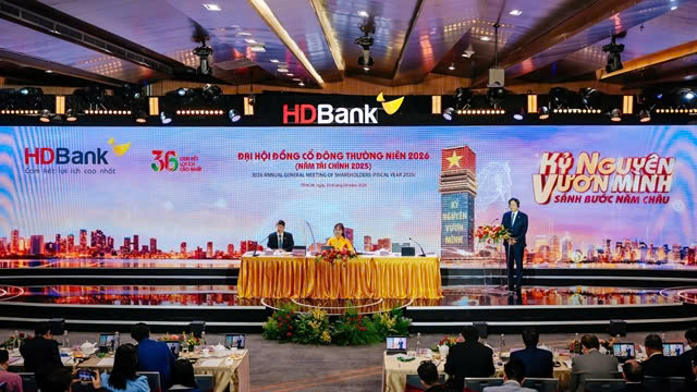 ĐHĐCĐ HDBank: Đủ năng lực và nguồn lực để thực hiện mục tiêu tăng trưởng tín dụng