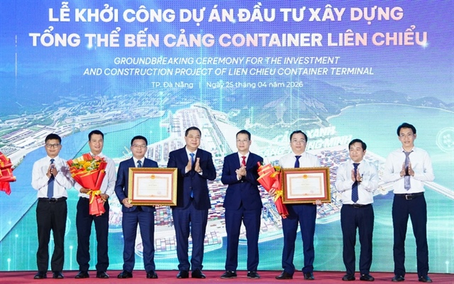Khởi công Bến cảng container Liên Chiểu