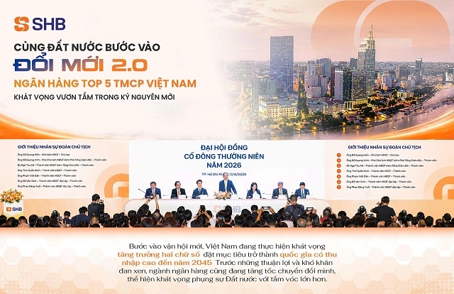 SHB cùng đất nước bước vào đổi mới 2.0