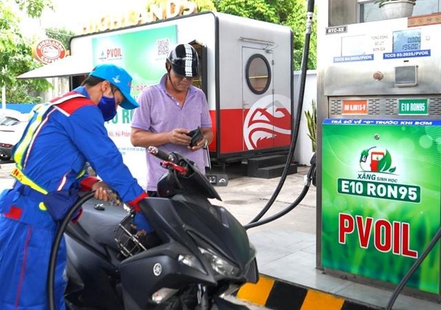 PVOIL sẵn sàng bán xăng E10 toàn hệ thống từ hôm nay