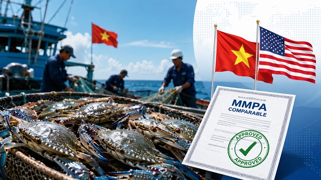 Ghẹ Việt nhận tin vui từ thị trường Mỹ