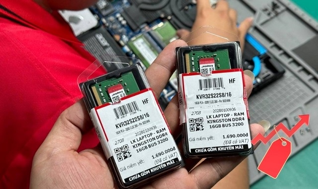Thay RAM laptop ở đâu bình ổn giá trên thị trường hiện nay?