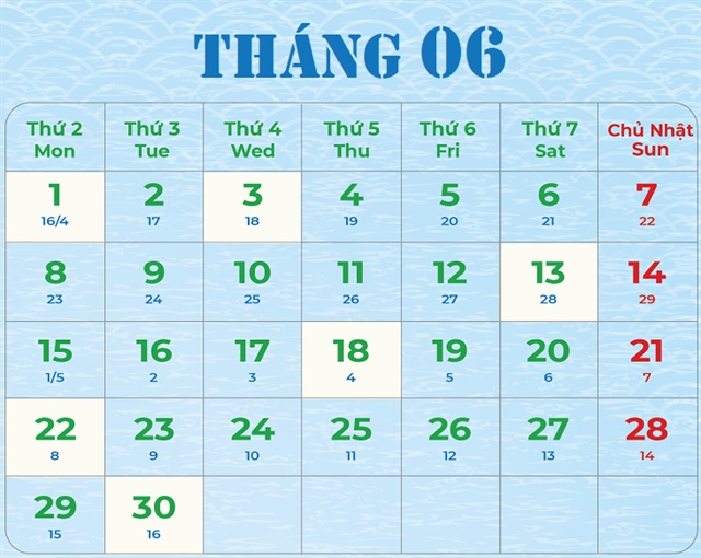 [IR AWARDS] Lịch công bố thông tin tháng 06/2026 cần nhớ