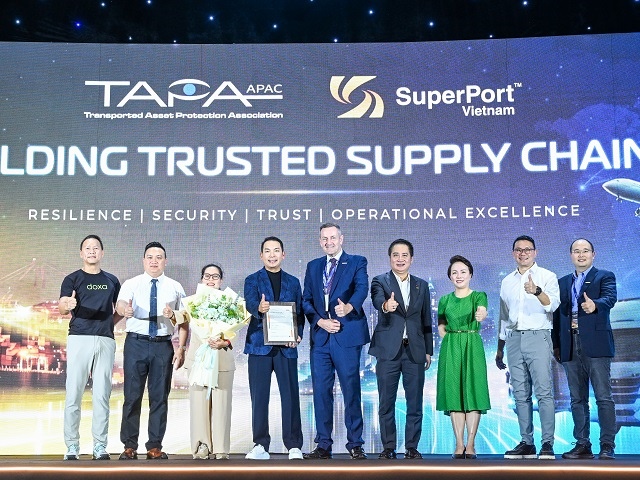 Việt Nam Superport® của Bầu Hiển đạt cấp độ an ninh cơ sở cao nhất theo tiêu chuẩn TAPA