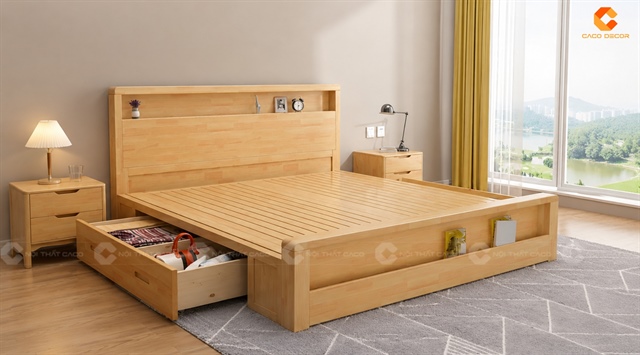 Mua giường ngủ đẹp, chất lượng, giá tốt tại Nội Thất CaCo