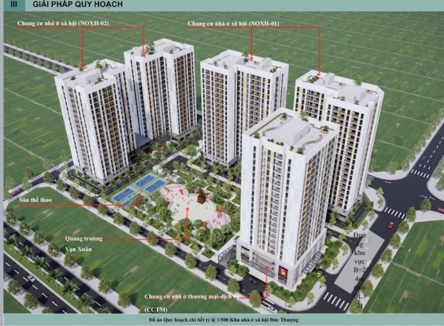 Hà Nội cho phép chuyển hơn 2.6ha đất làm dự án nhà ở xã hội Đức Thượng