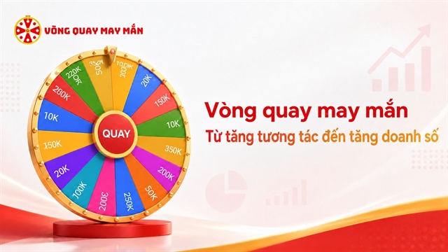 Vòng quay may mắn: Từ minigame đến công cụ tăng trưởng cho doanh nghiệp