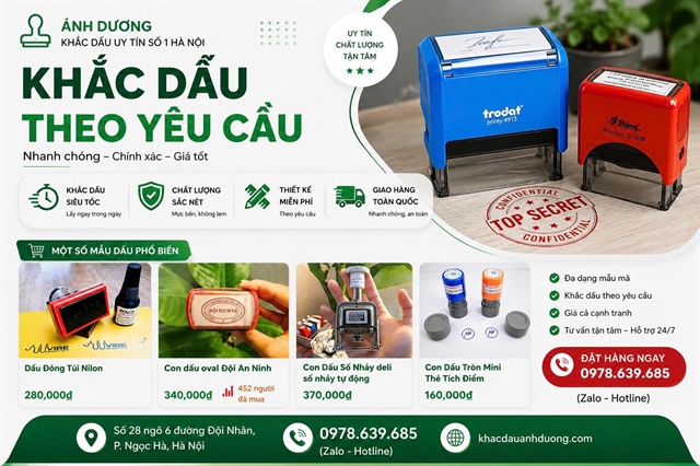 Tại sao nhu cầu sử dụng dịch vụ khắc dấu Hà Nội ngày càng tăng?