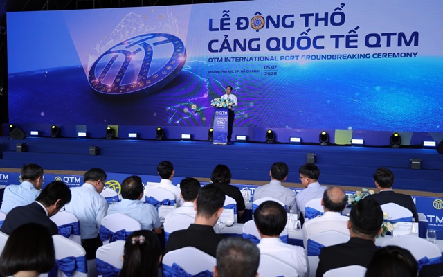 Khởi công cảng gần 6.9 ngàn tỷ đồng tại Cái Mép - Thị Vải