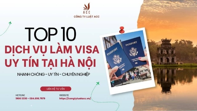 Top 10 dịch vụ làm visa uy tín tại Hà Nội