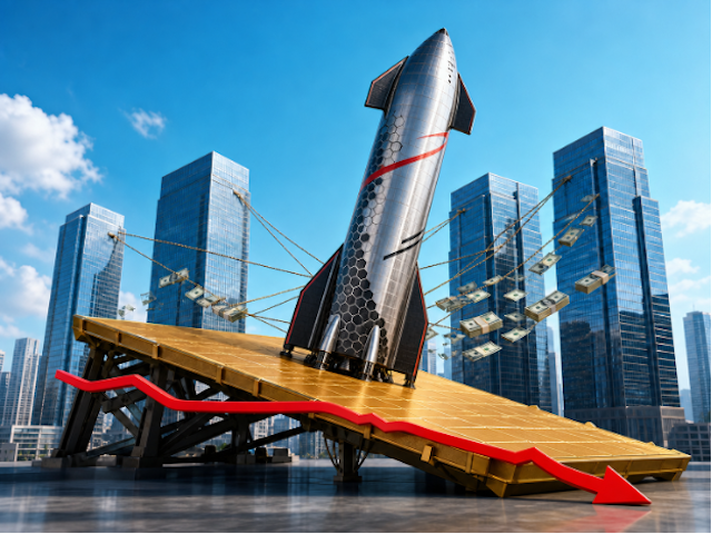 SpaceX rơi xuống dưới giá IPO dù được Phố Wall nhiệt tình bơm thổi