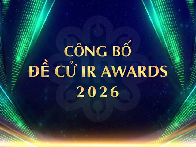 Chính thức công bố danh sách Đề cử IR Awards 2026