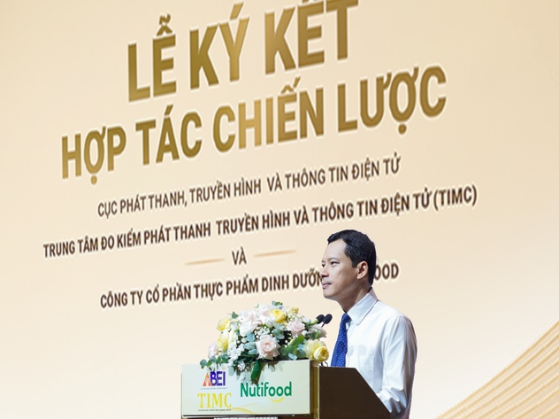 Nutifood và Cục Phát thanh, Truyền hình và Thông tin điện tử hợp tác chiến lược phát triển nguồn nhân lực số