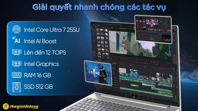 AI trên máy tính xách tay HP: Hữu ích cho họp online, ghi chú, chỉnh ảnh hay chỉ là quảng cáo?