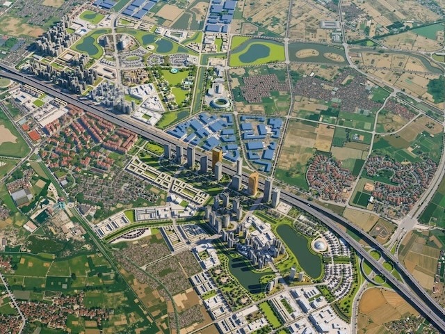 Hà Nội giao hơn 1.56 triệu m2 đất cho Tập đoàn Tương Lai Sông Hồng làm khu đô thị đa mục tiêu