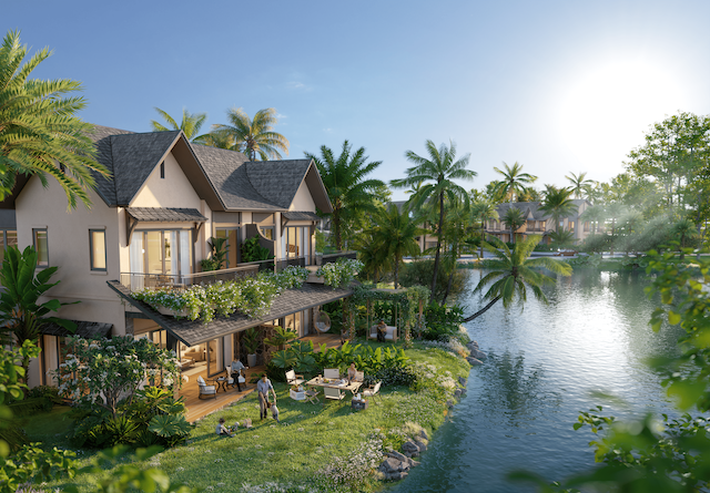 Ecopark ra mắt biệt thự đảo The Palm Island tại đại đô thị xanh lớn nhất miền Trung