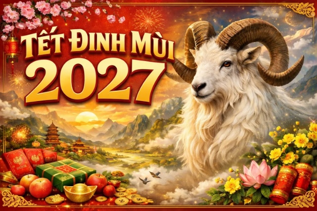 Đề xuất 2 phương án nghỉ Tết Nguyên đán 2027: Nghỉ 7 ngày hoặc 10 ngày liên tục