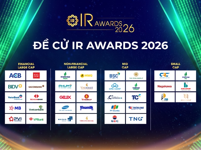 Hé lộ danh sách các Đề cử IR Awards 2026, sẽ mở bình chọn chính thức từ 10/8