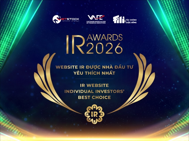 IR Awards 2026: Website IR - Từ công bố thông tin đến kết nối nhà đầu tư