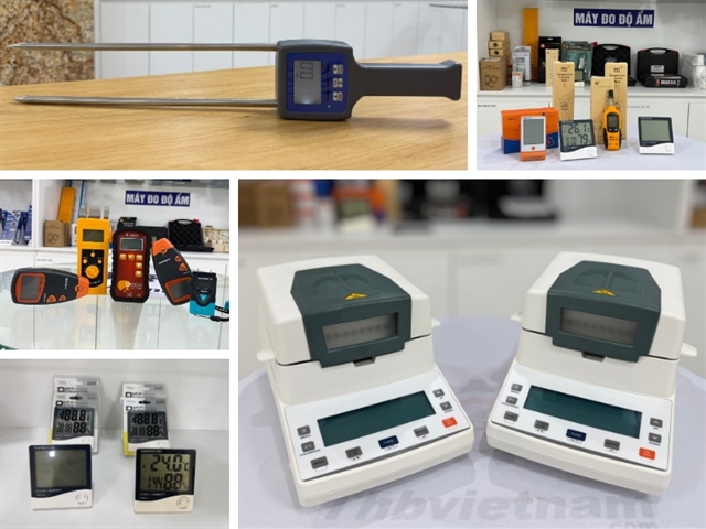 THB Việt Nam cung ứng đầy đủ thiết bị đo độ ẩm cho nông nghiệp, xây dựng và công nghiệp