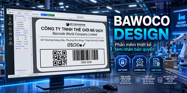 Phần mềm BAWOCO Design: Tuân thủ bản quyền, tối ưu hiệu suất in ấn