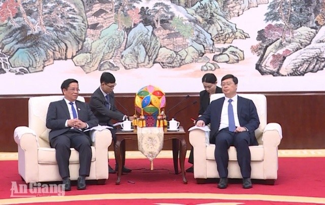 An Giang muốn đưa nông, thủy sản vào hệ thống phân phối Quảng Tây