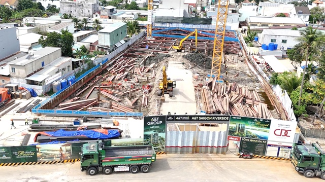 Phạt 220 triệu đồng chủ đầu tư và nhà thầu dự án A&T Saigon Riverside