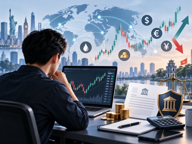 Giao dịch CFD qua broker nước ngoài chưa thể mặc định chịu thuế 0.1%