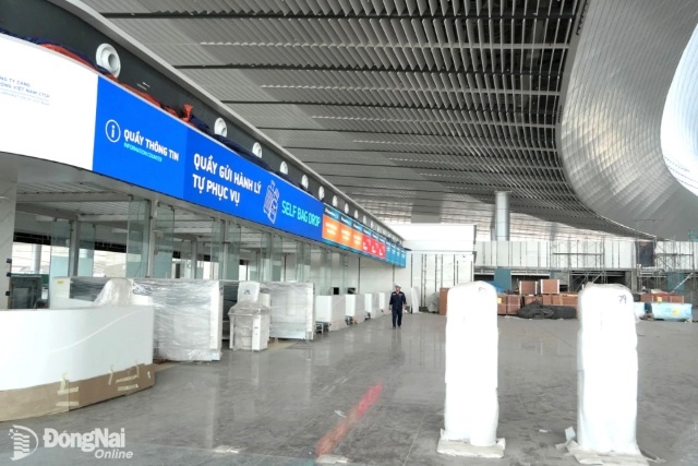 Sân bay Long Thành bố trí 4 đảo check-in trong giai đoạn đầu khai thác