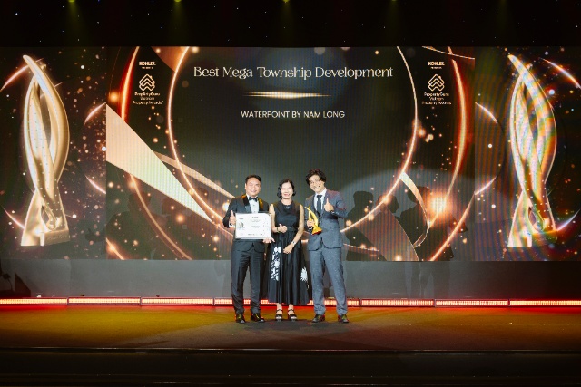 Waterpoint được vinh danh tại PropertyGuru Vietnam Property Awards 2026