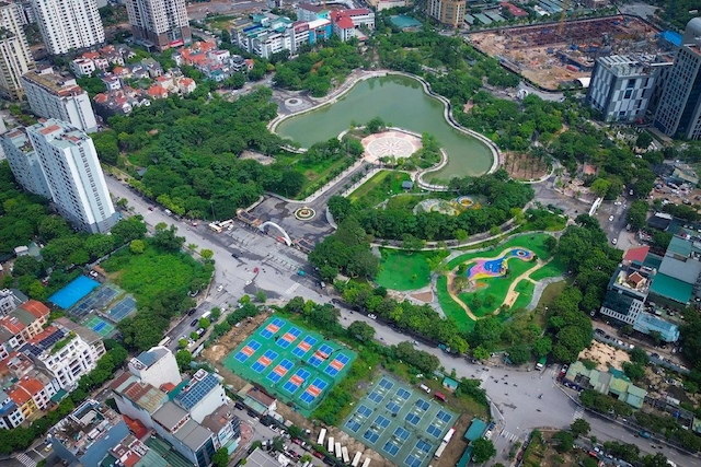 Đấu giá 7 thửa đất ở khu đô thị mới Cầu Giấy: Giá trả vòng đầu tối thiểu từ 364 triệu đồng/m²